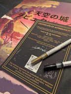 Edition limitée: Le chateau dans le ciel reflet gold