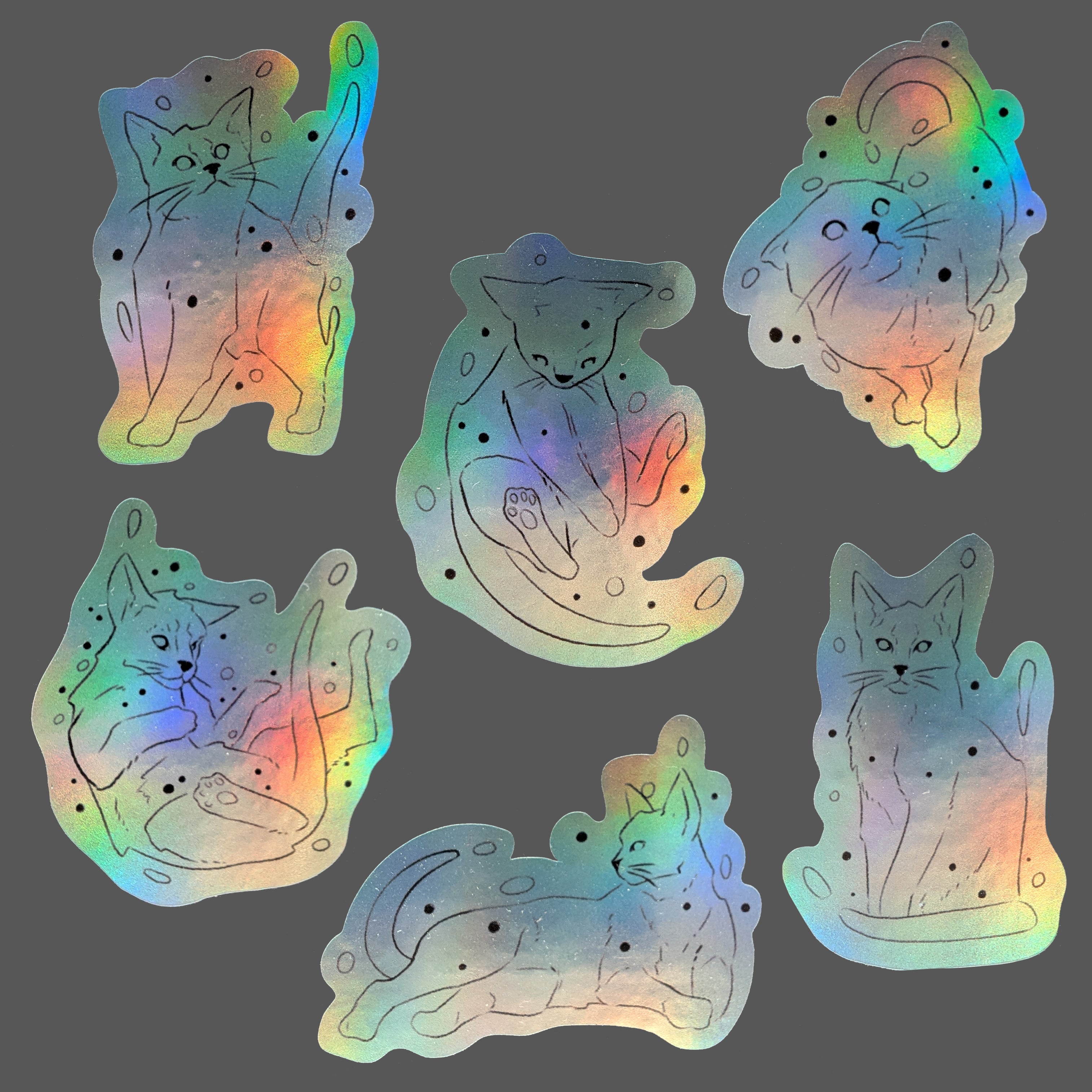 Sticker Planche Chat